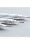 5pcs/set mechanical pencil white simple automatic pencil 0.5/0.7mm for students school supplies... - 7