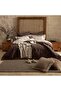 Forrest 100% Cotton Extra King Size Duvet Cover Set 260X220 cm Brown - 3