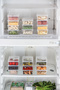 10 Pieces of 1 Liter Self-Covered Freeze Convenient Freezer Storage Container Organizer - 3