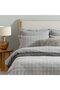 Pedrada 100% Cotton Extra King Size Duvet Cover Set 260X220 cm Gray - 2