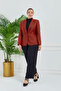 Women's Plaid Double Button Classic Jacket - 5