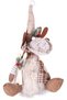 Christmas Ornament, Sitting Deer, Illuminated, Musical, Animated - 41X18X13 cm - 3