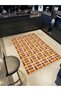 Paris Collection Multicolored Geometric Shapes Patterned Modern Decorative Carpet 171