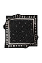 Silk Scarf - 8940438-911 Black and White Twill - 2