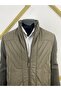 Men's Winter Sleeve Knit Stand Collar Elastic Waist Water and Cold Proof Sports Coat 2129 - 2