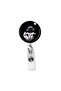 Black Astronaut Drop Yoyo Name Badge - 4