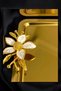 3-Piece Luxury Coffee Presentation Tray |   Gold Lily Floral - 3