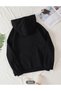 Women Men Unisex Unprinted Oversize Relaxed Fit Crew Neck Sweatshirt Hoodie Black White Pink - 2