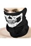 1pc Motorcycle Scarf Face Mask Shield Skull Ghost Face Riding Balaclava Outdoor Winter Warm Bike ... - 7