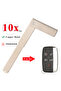 jingyuqin 10pcs Emergency Blade Copper Blank Insert Key for LAND ROVER LR4 2010-2012 XK XF Range ... - 6