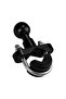 Motorcycle Handlebar U Bolt Mount Base Kit Accessories 2.2cm Ball Clamp Bracket for Motorbike Pho... - 7
