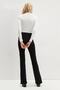 Black Flared Jeans - Lycra Stretch Jeans - 4