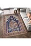 Cansu Collection Multicolor Flowers and Birds Patterned Woven Base Modern Decorative Carpet cansu21 - 4