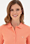 Women's Salmon Basic Polo Neck Sweatshirt 50296941-Vr047 - 2
