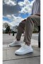 Ba0812 Special Knitted Knitwear Style White Color Sports Shoes - 2