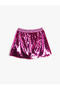 Sequin Sequined Glitter Elastic Waist Skirt - 2