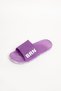 Women's Purple Anatomical Anti-Slip Sole Bathroom Slippers - 2