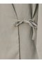 Double Tie V-Neck Kimono -Stone - 3