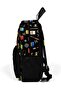 Kids Kindergarten Bag Black Ninja 23349 - 6