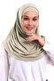 Dark Mink Adult Boneli Hijab Ready-To-Wear Practical Scarf