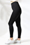 High Waist Shaping Leggings 21840 Black - 3