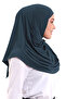 Smoked Adult Boneli Hijab Ready-To-Wear Practical Scarf - 2