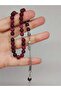 Lal (Granate) (Garnet) Stone Rosary 33 Pieces 6mm (42235)