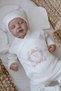 Organic 11-Piece Hospital Take-Home Set - Pink Royal Series - Letter M - 6