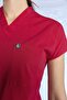 Single Top Pomegranate Flower - Lycra Bat Sleeve Nurse Jersey - 3