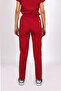 Lycra Nurse Uniform Single Bottom Red - 2