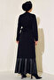 Leather Detail Chain Dress - 3