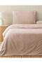 Fancy Premium Soft Cotton Single Duvet Cover Set Dried Rose - 6