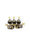5-Piece Copper Olive Branch Snack and Treat Bowl Set - 2