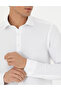 White Slim Fit Long Sleeve Shirt 50275517-Vr013 - 7