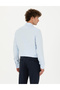 Light Blue Slim Fit Long Sleeve Shirt 50275511-Vr003 - 5