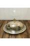 قارب نحاسي مطرز مزدوج اللون مقاس 30 سم - 2