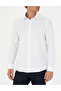 White Slim Fit Long Sleeve Shirt 50275517-Vr013 - 6