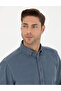 Cobalt Blue Regular Fit Long Sleeve Shirt 50274112-Vr032 - 2