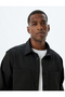 Snap Button Viscose Blended Pocket Detailed Long Sleeve Shirt