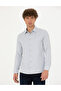 Gray Slim Fit long sleeve shirt 50278184-vr024 - 3