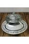 قارب ساهان عتيق مطرز بالنحاس بطول 30 سم - 4