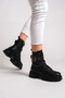 Mono Waterproof Chain Detailed Zippered Premium Women's Boots - 2