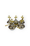5-Piece Copper Olive Branch Snack and Treat Bowl Set