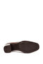 Women's Blunt Toe High Heeled Shoes Real Leather Br 44274 Tan - 4
