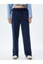 Sweatpants with Wide Legs, Pockets, and Tie Waist, Cotton - 3