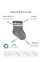 Organic Baby Girl and Boy 2-Piece Non-Slip Combed Cotton Socks with Hoops - 2