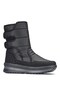 Unisex Non-Slip Sole Fur Anatomical Boots - Black (Winter Slippers Gifted)