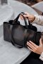 Women's Bolso Shopper Hand and Shoulder Bag - 7