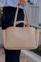 Women's Bolso Shopper Hand and Shoulder Bag - 7