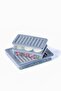 Set of 4-3 Freshbox Gray Storage Container Suitable for Microwave and Diffraction - 2